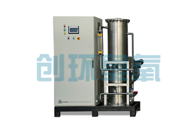 深泽高色度印染废水生化后仍不达标?臭氧发生器深度脱色工艺如何兜底?